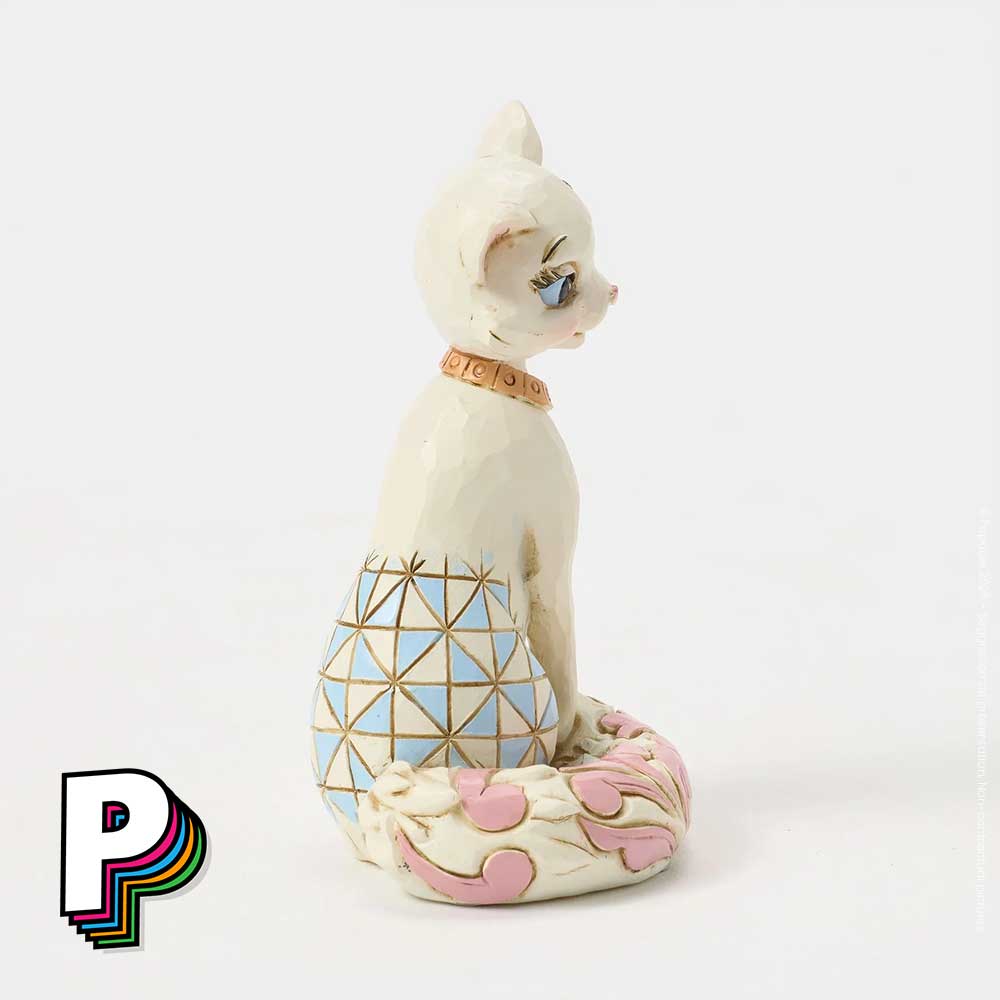 Mini Figurine Duchesse Les Aristochats de Disney de côté