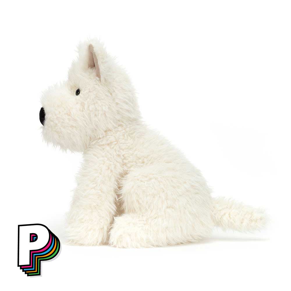 Munro Scottie Dog Jellycat de côté MUN3SD