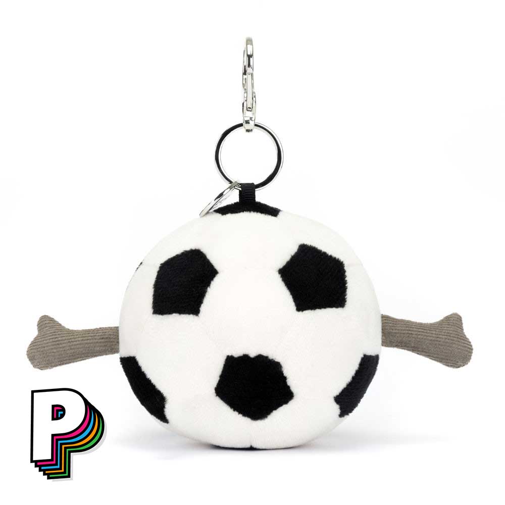 Amuseables Sports Football Bag Charm
de dos