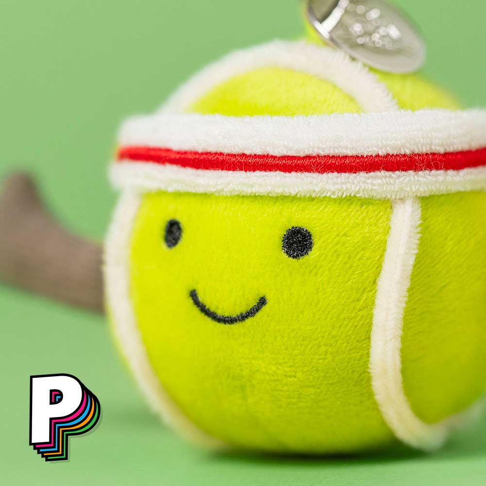 AS4TBC Porte clé tennis padel jellycat