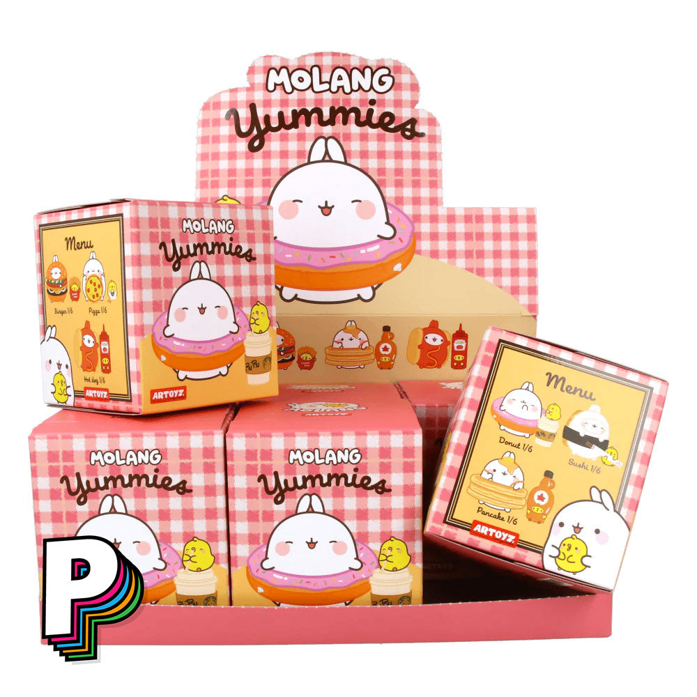 Détails des boites Molang Yummies
