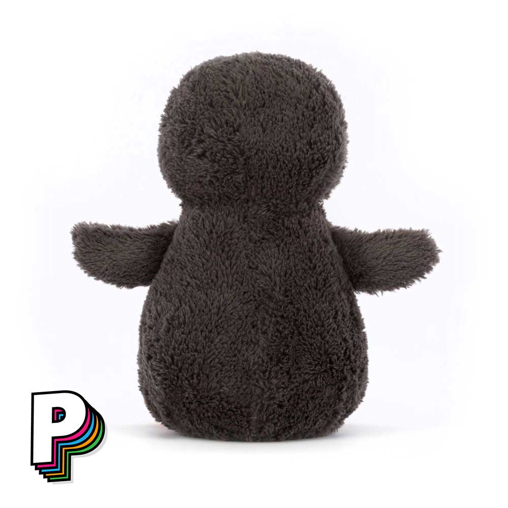 Peluche pingouin de dos
