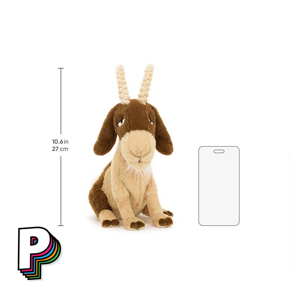 Dimensions Peluche chèvre Glenny de jellycat 