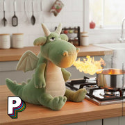 Peluche Adon Dragon Jellycat en train de cusinier