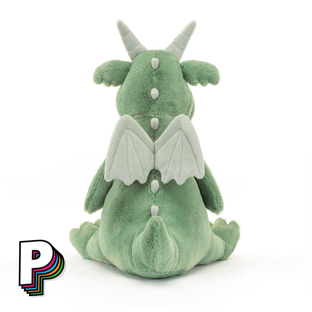Peluche Adon Dragon Jellycat avec ses ailes