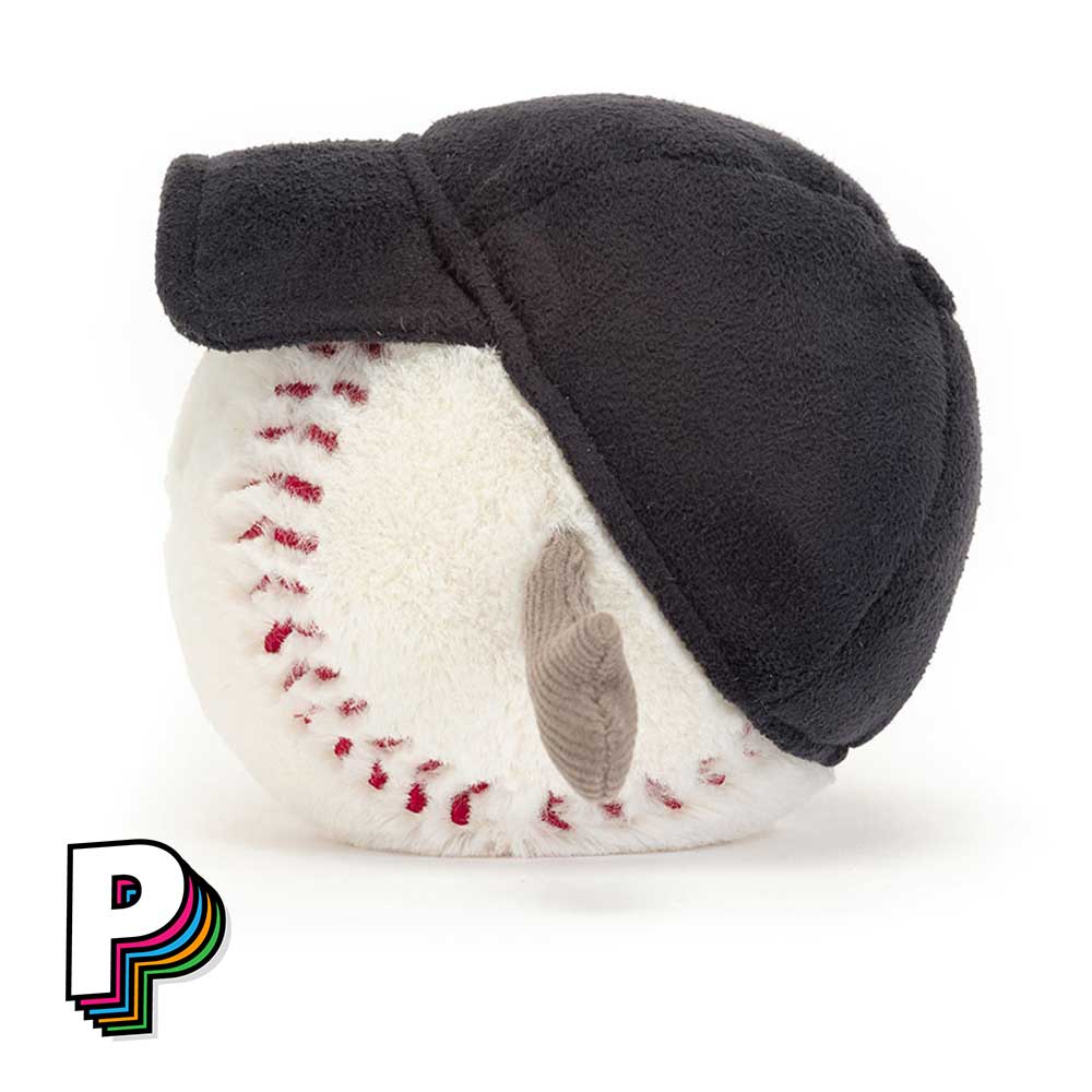 peluche balle de baseball de côté