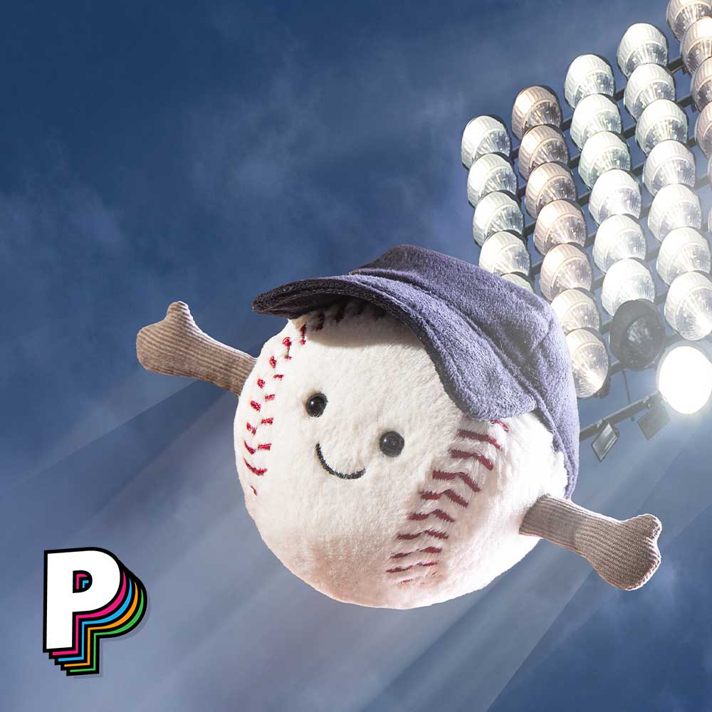Peluche Balle de Baseball Jellycat Amuseables Sports