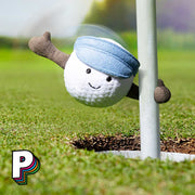 Peluche Balle de Golf Jellycat Amuseables Sports sur le green