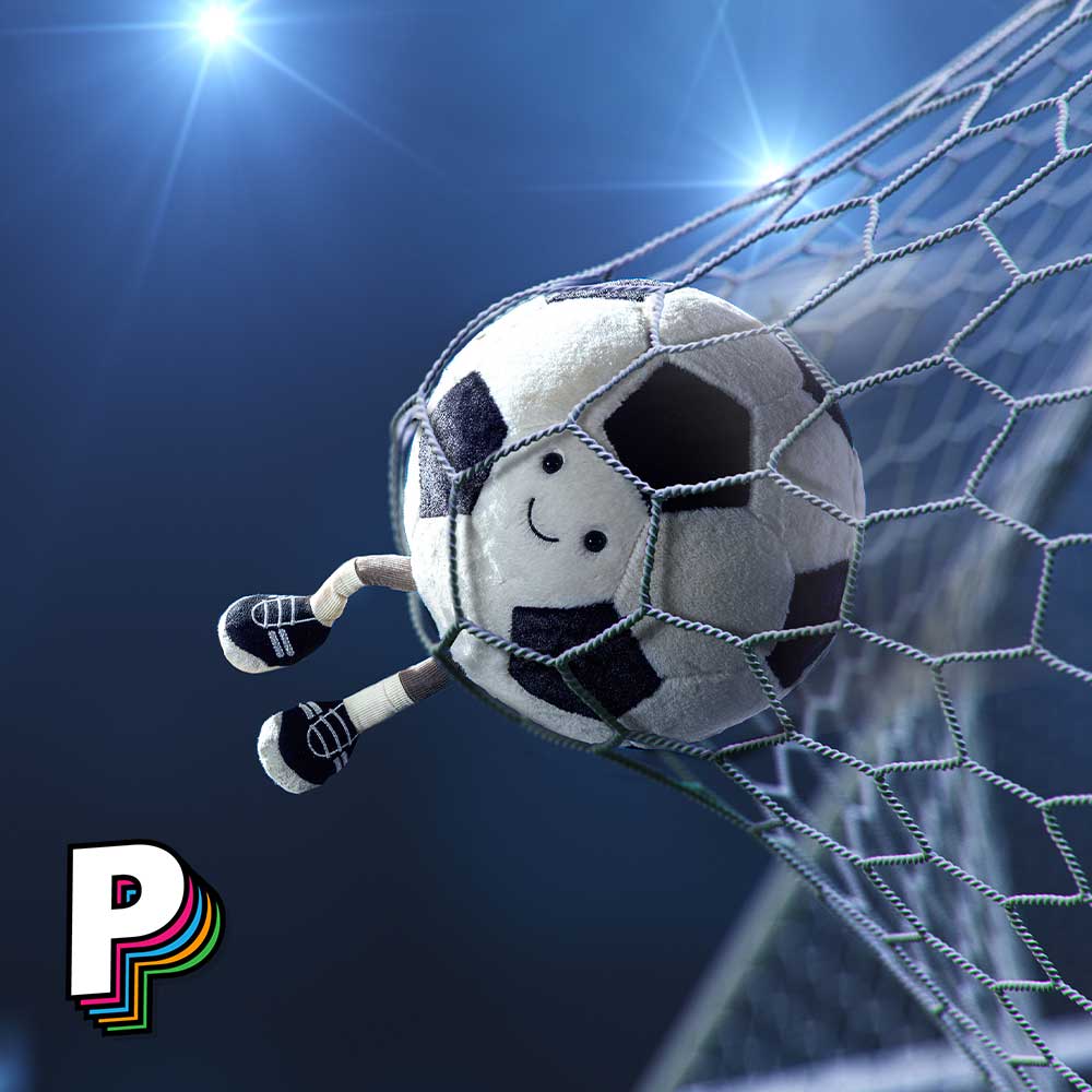 Peluche Ballon de Football Amuseables Jellycat