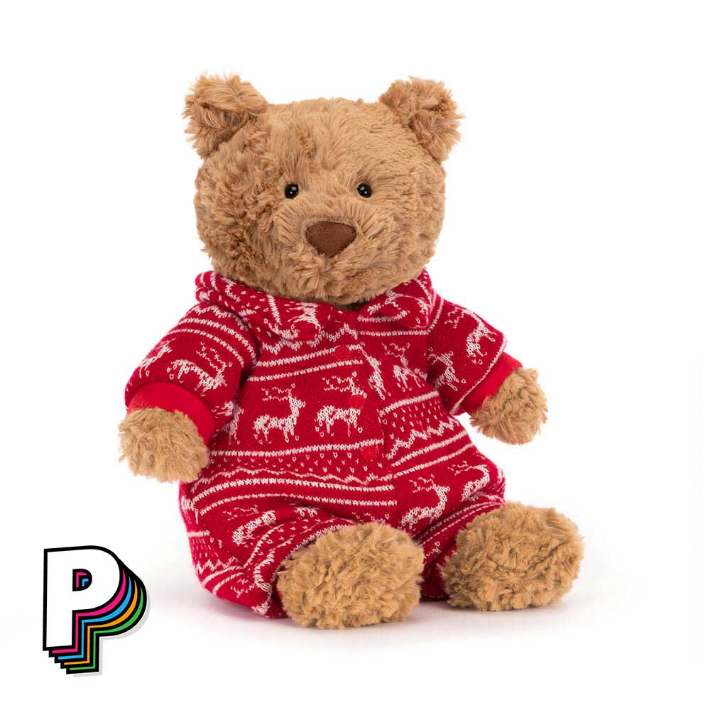 Bartholomew Bear Winter Pyjamas
