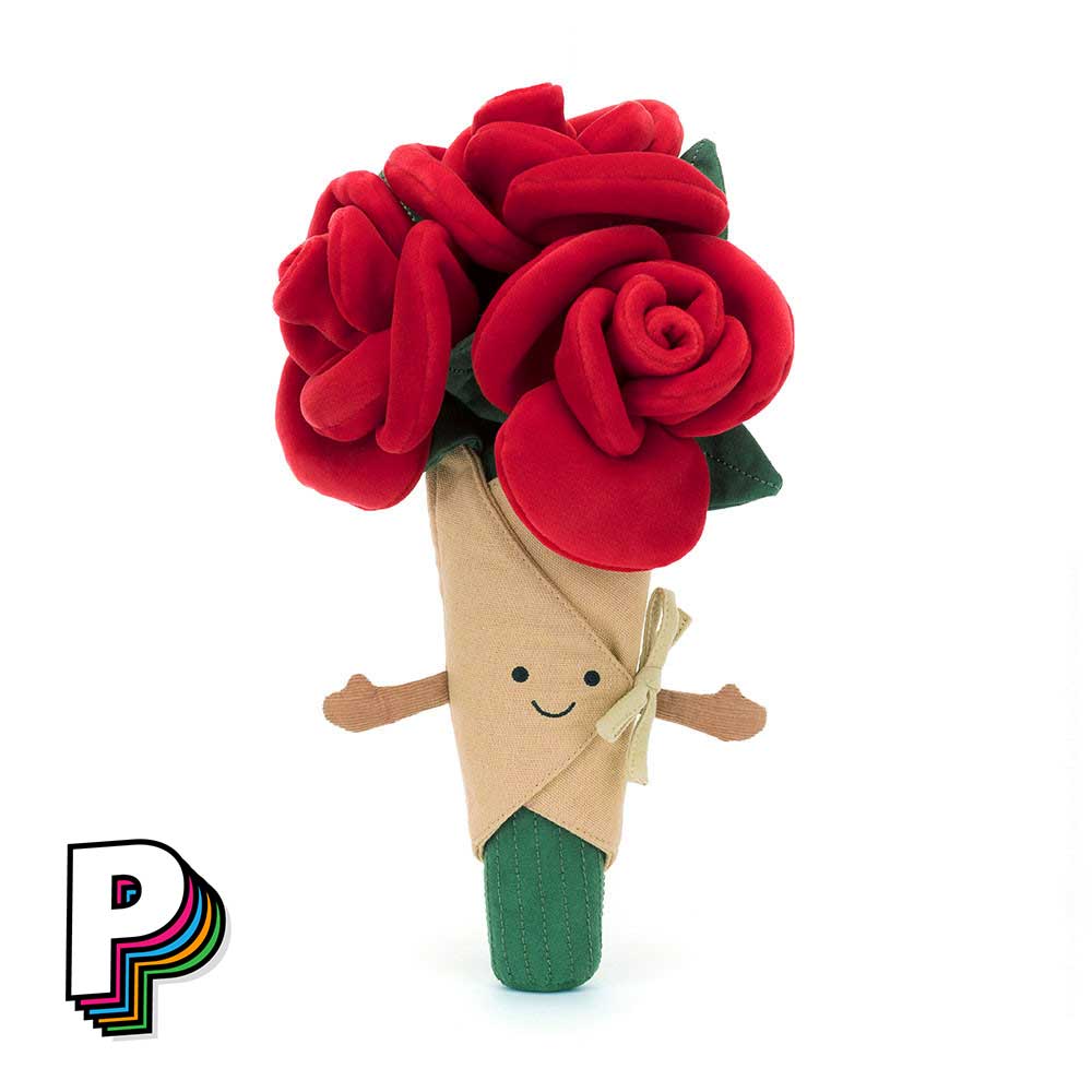 Peluche bouquet de rose Jellycat