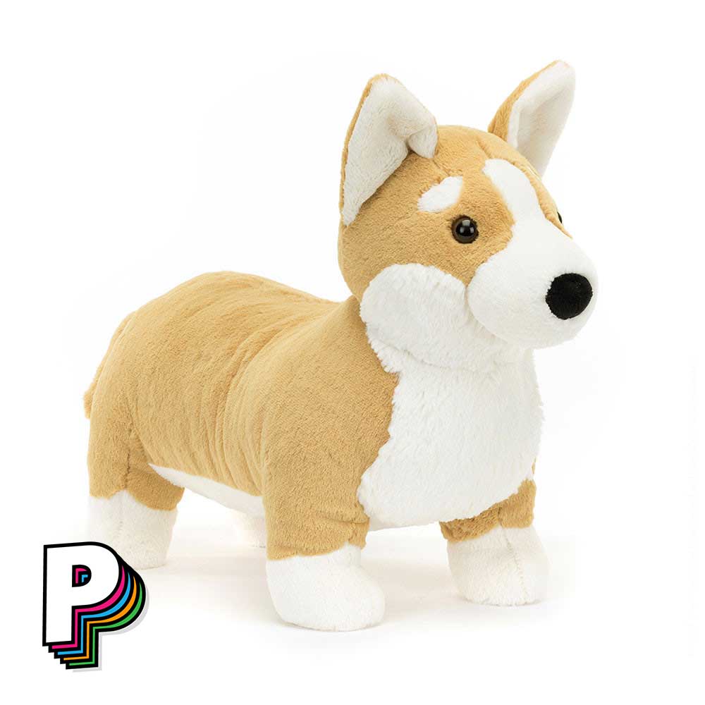 Peluche Betty Corgi chien Jellycat BIG BET1C