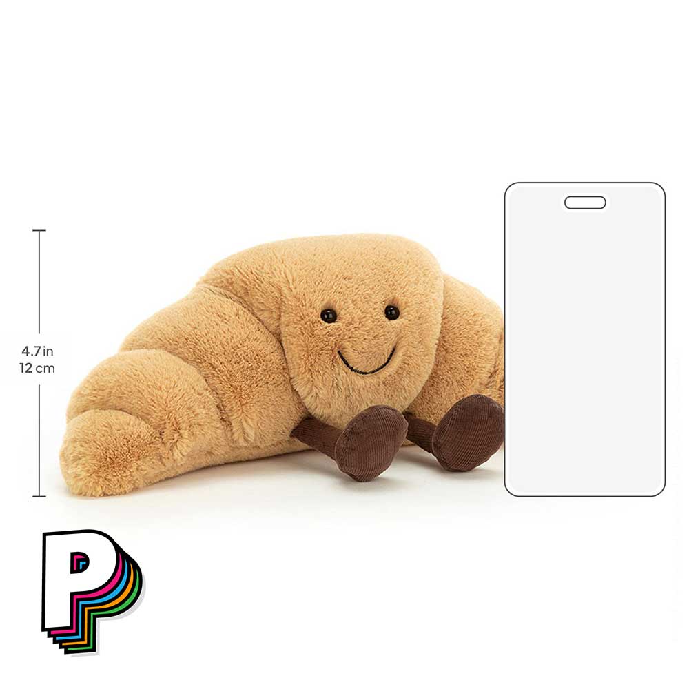 dimensions croissant Croissant doudou Medium 12 cm Jellycat