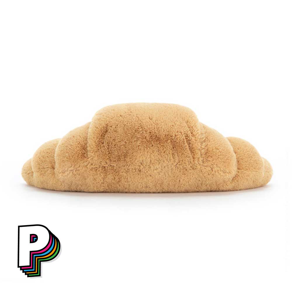 Peluche croissant medium de dos