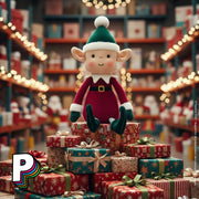 Peluche Eldo Elfe de Noël de Jellycat