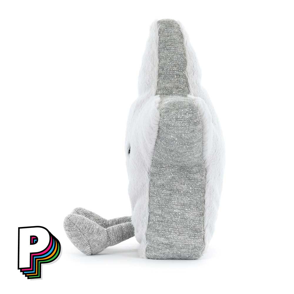 Peluche Etoile Argentée Amuseables de Jellycat de côté