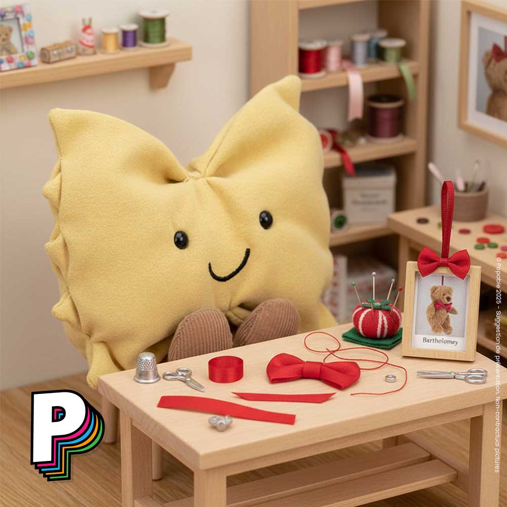 Peluche Pâte Farfalle Amuseables de Jellycat