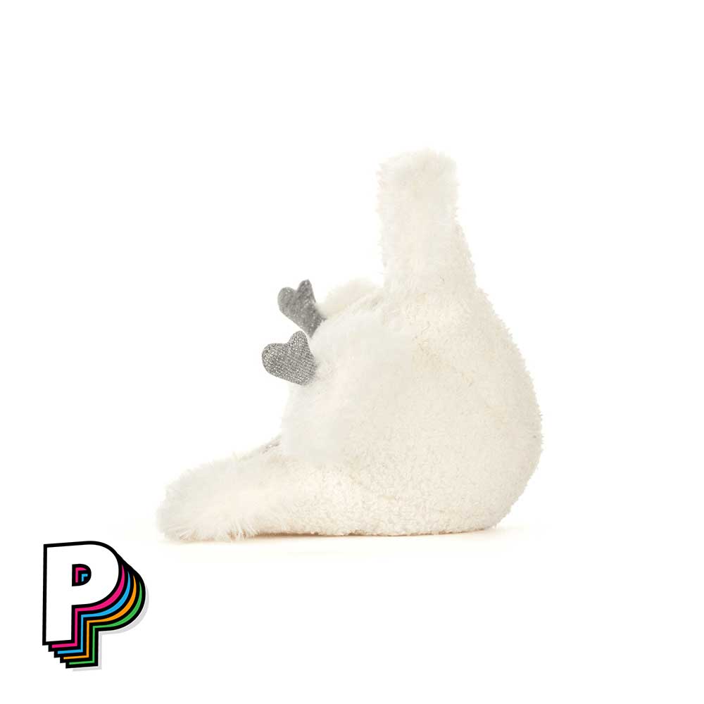 Peluche Flocon de Neige Amuseables de Jellycat de côté