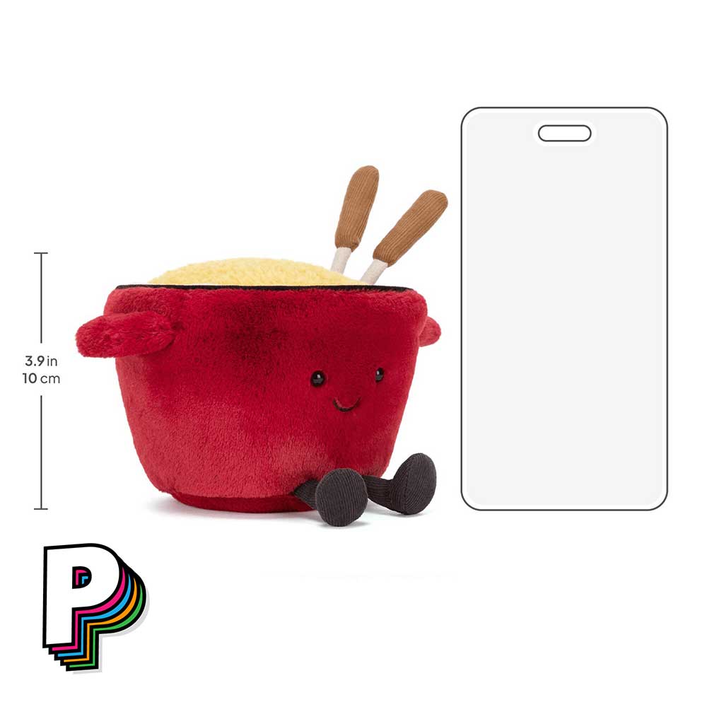 Dimensions : A4CFN fondue doudou de côté