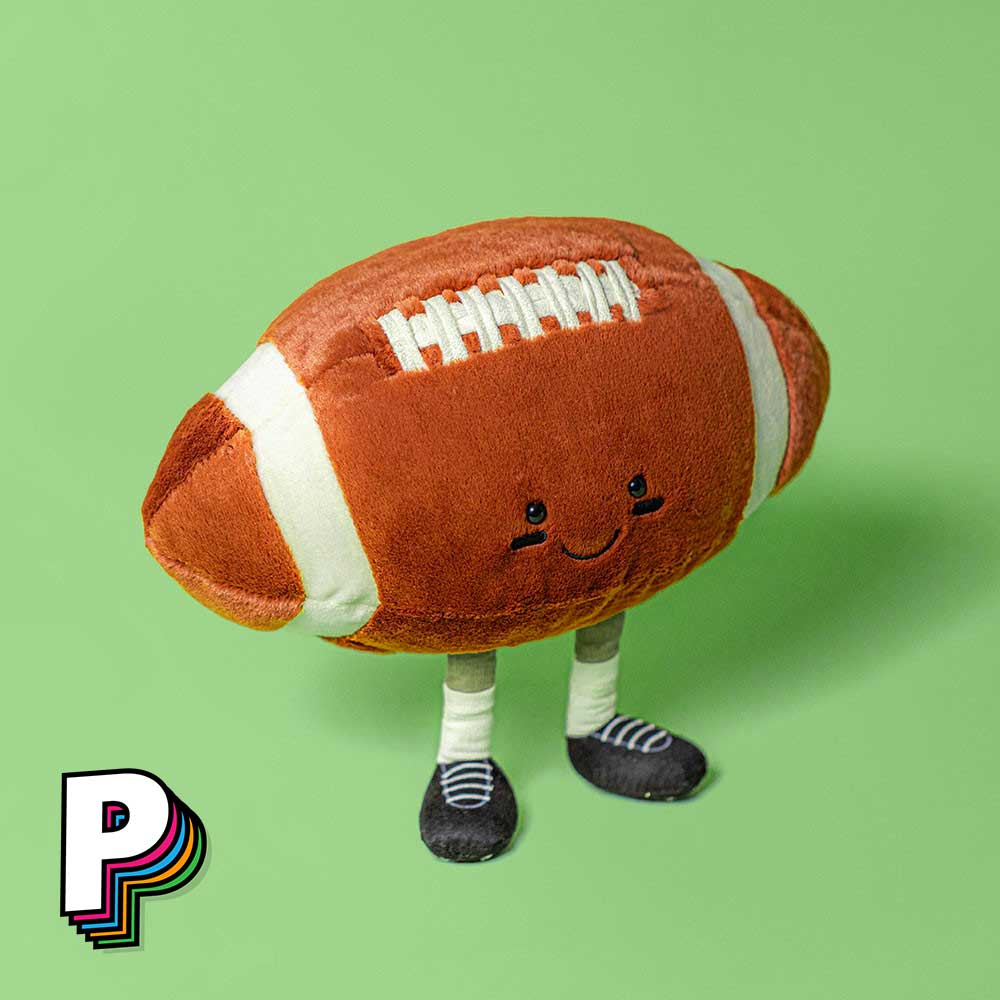 Amuseables Sports American Football avec fond vert