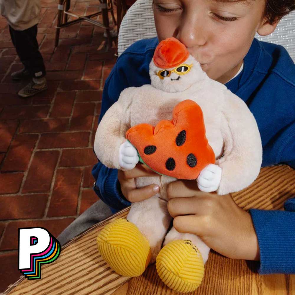 Peluche Yéti au soleil Frosty Yeti de Hello Hossy enfant bisous peluche