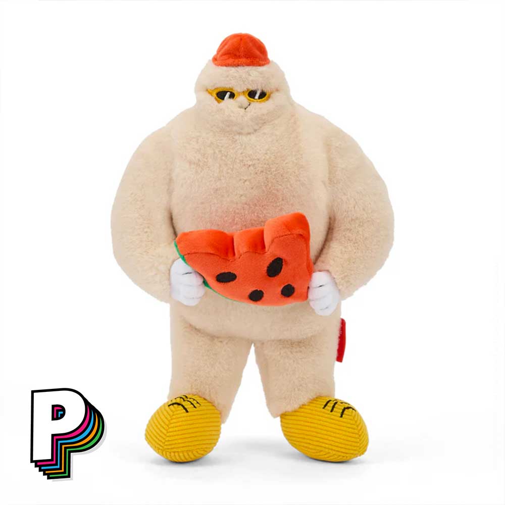 Peluche Yéti au soleil Frosty Yeti de Hello Hossy debout