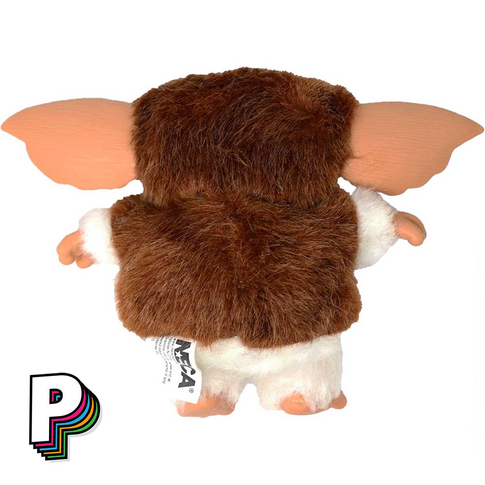 Peluche Gizmo Souriant Gremlins - NECA Mogwai de dos