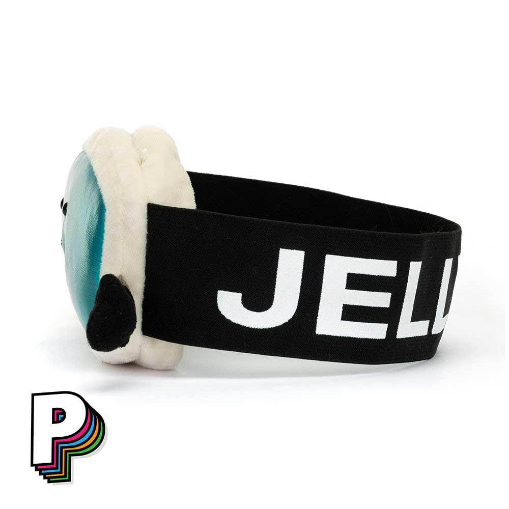 Peluche lunette de ski de côté