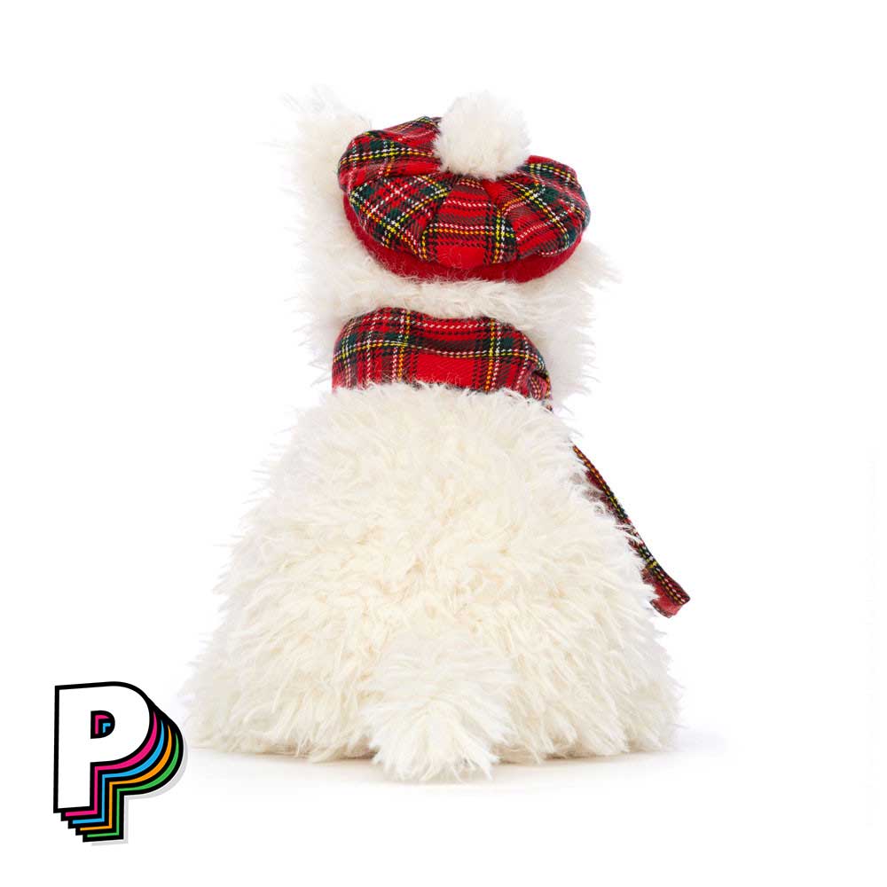 Peluche Munro Chien Écossais Hiver Scottie de Jellycat de dos