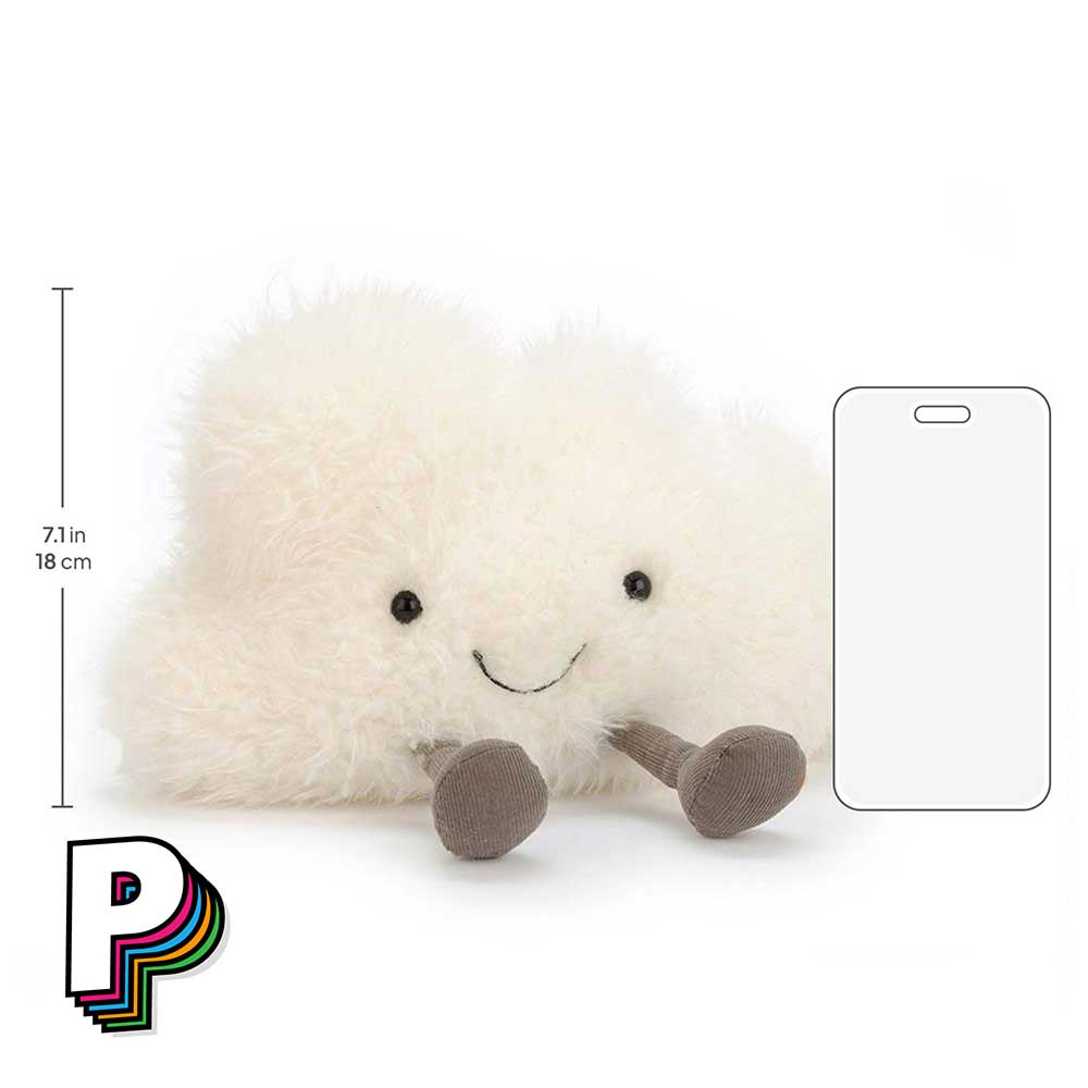 Dimensions peluche nuage 