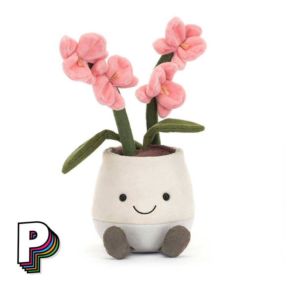 Amuseables Pink Orchid Peluche Jellycat A2OCH