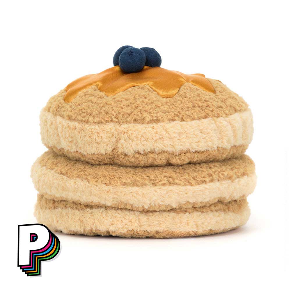 Dos de la peluche Fran le Pancake Amuseables de Jellycat