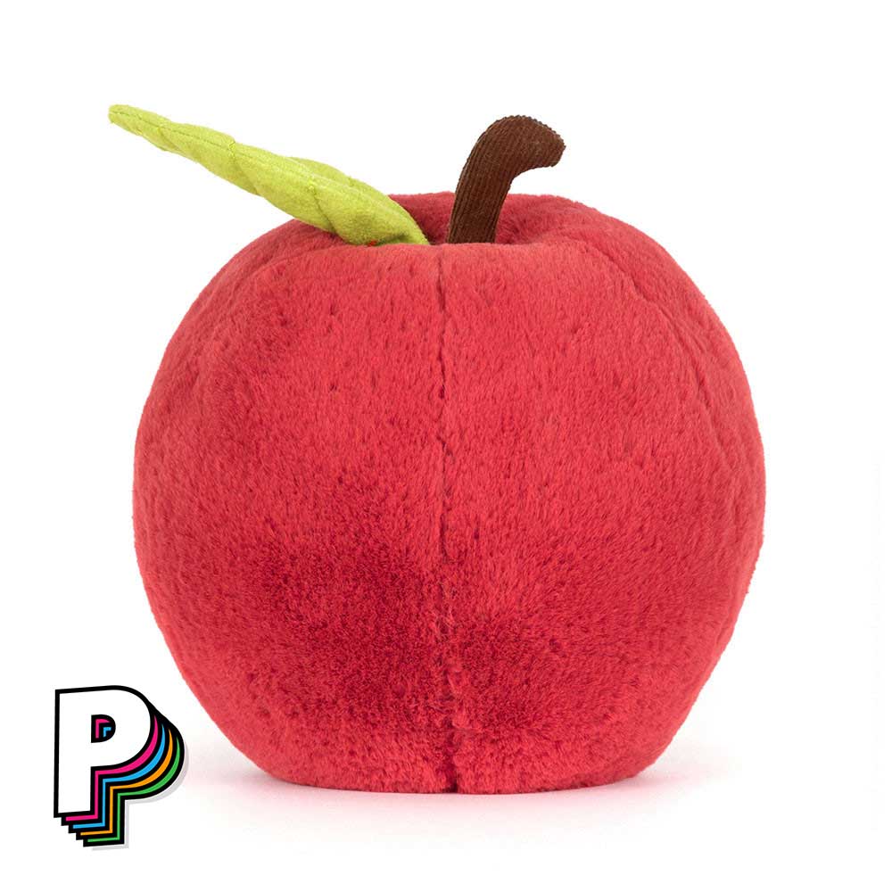 Peluche Pomme rouge Jellycat de dos