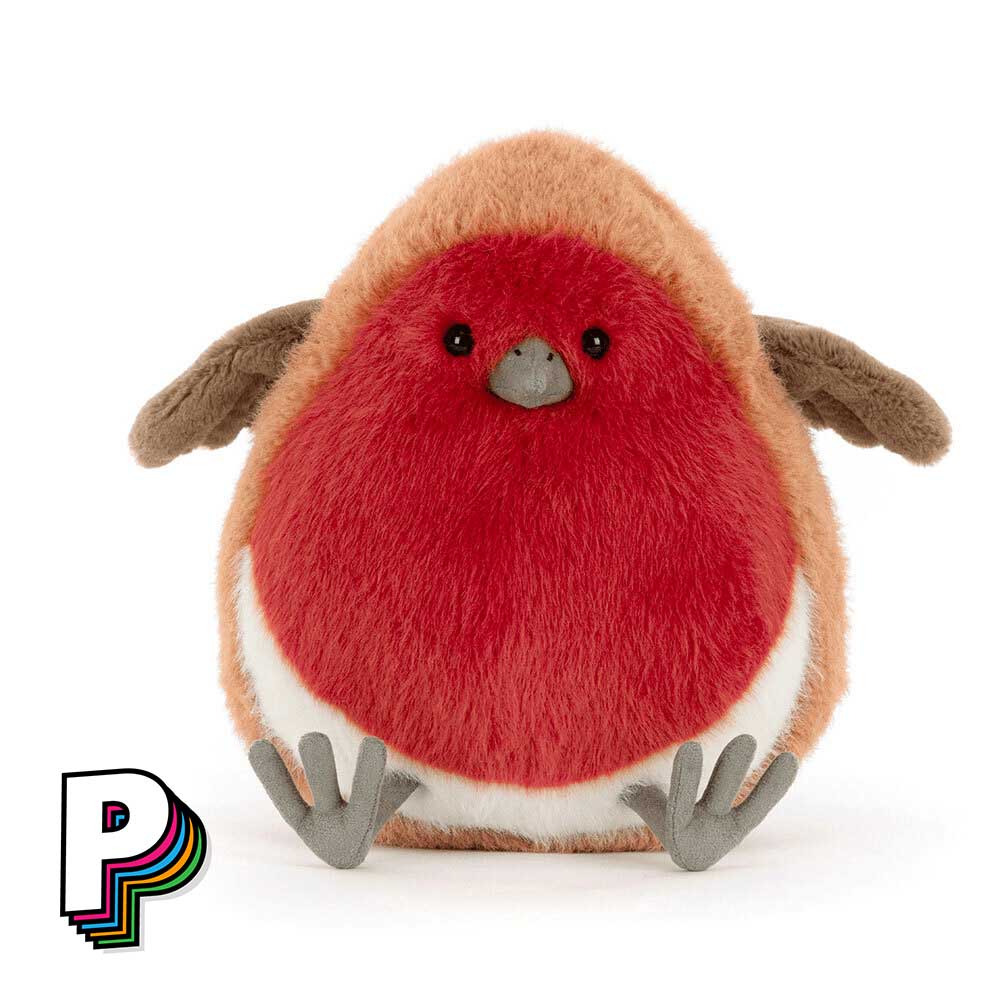 Plum Robin Jellycat