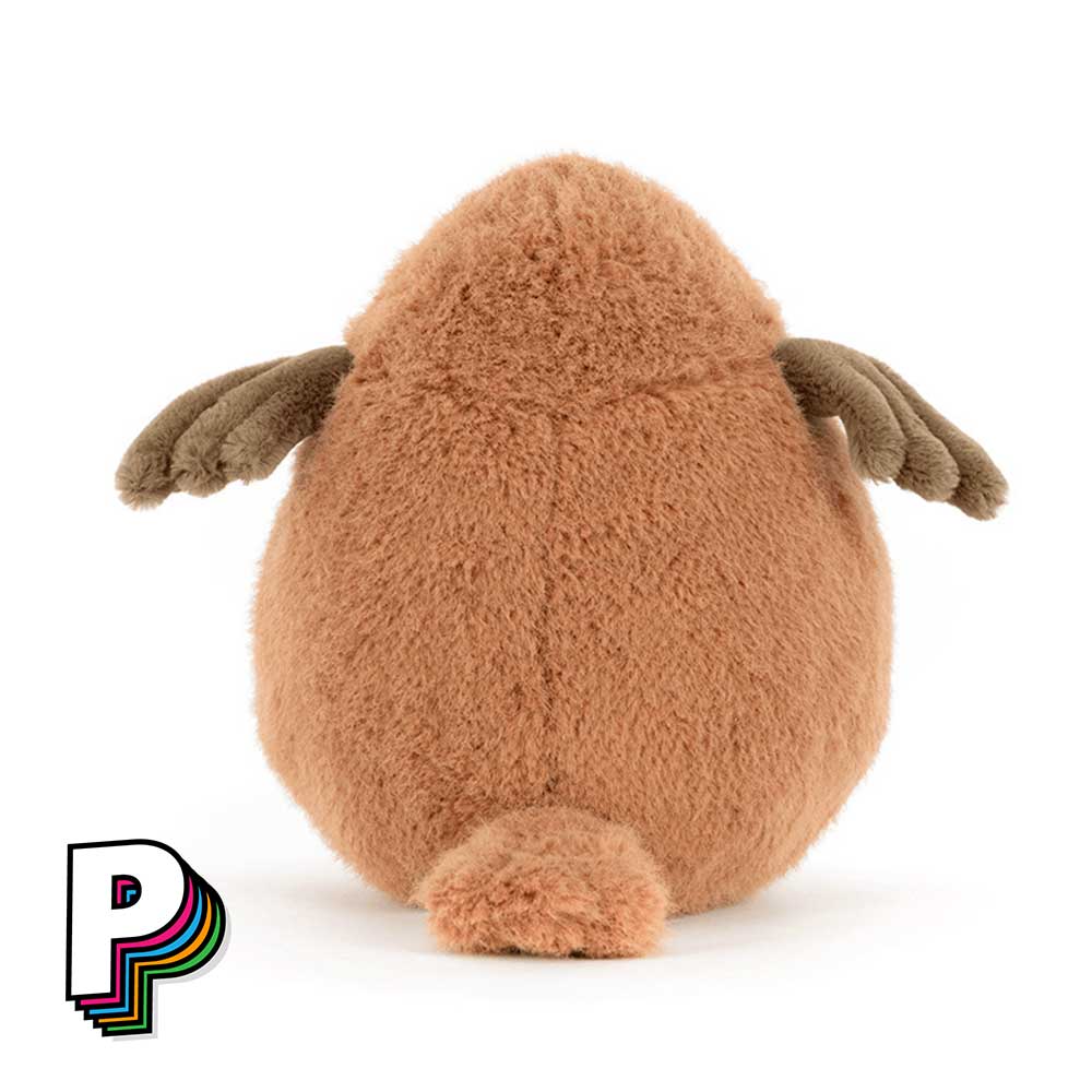 Dos peluche rouge-gorge Plum Jellycat