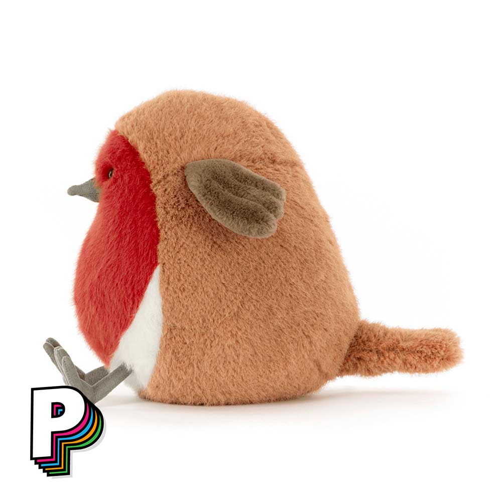 Côté peluche rouge-gorge Plum Jellycat 