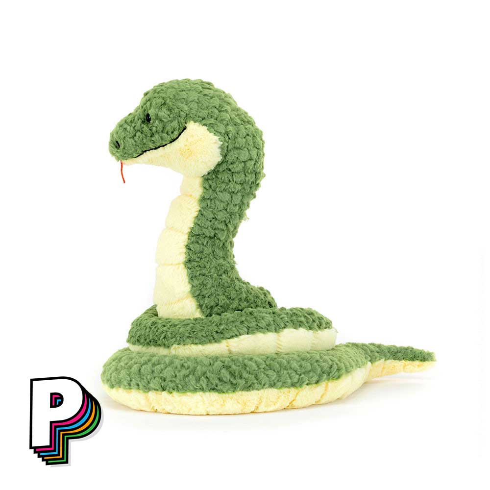 Peluche serpent de côté