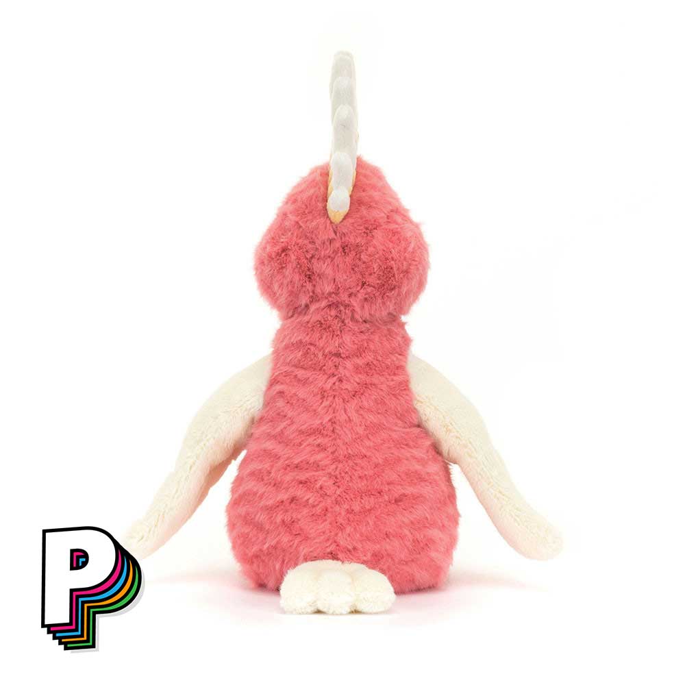 Dos de la peluche Perroquet Squawkatoo de Jellycat