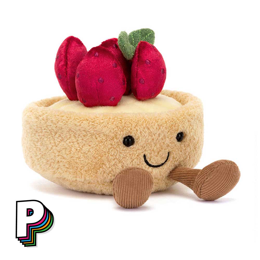 Amuseables Fleurette Tarte Aux Fraises Jellycat A6TAF