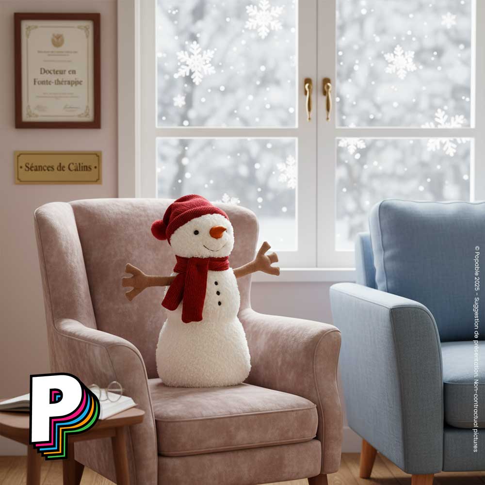 Peluche Bonhomme de Neige Teddy de Jellycat