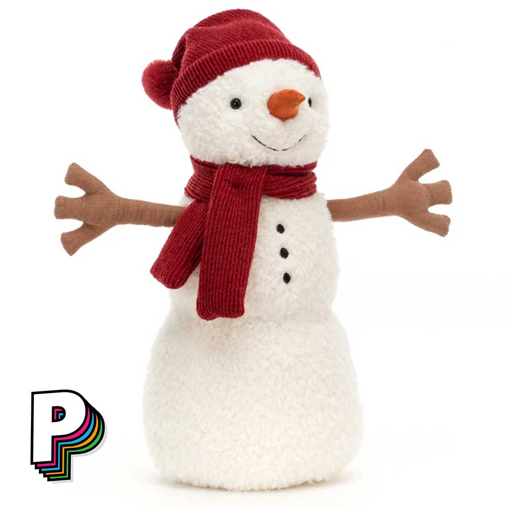teddy snowman Jellycat SWM2LT