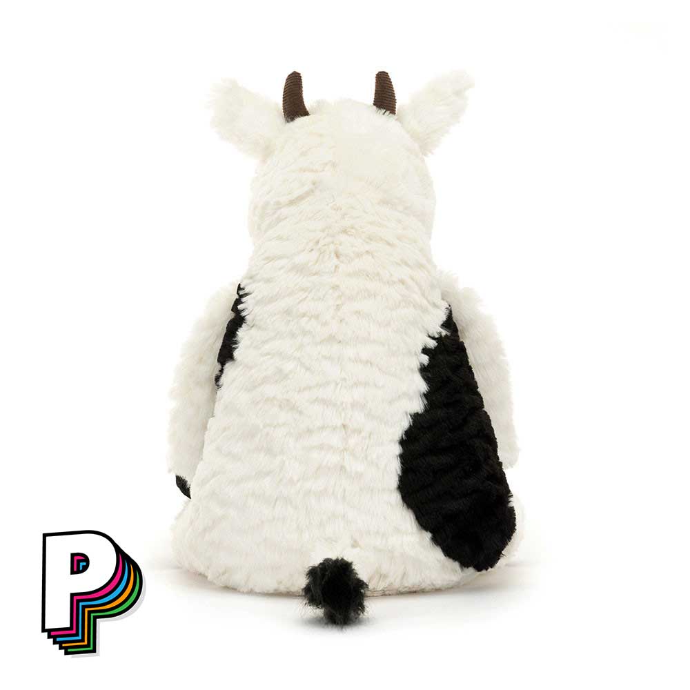 Peluche Mooliet vache de Jellycat de dos