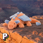 peluche Dragon orange et indigo Persimmon Jellycat