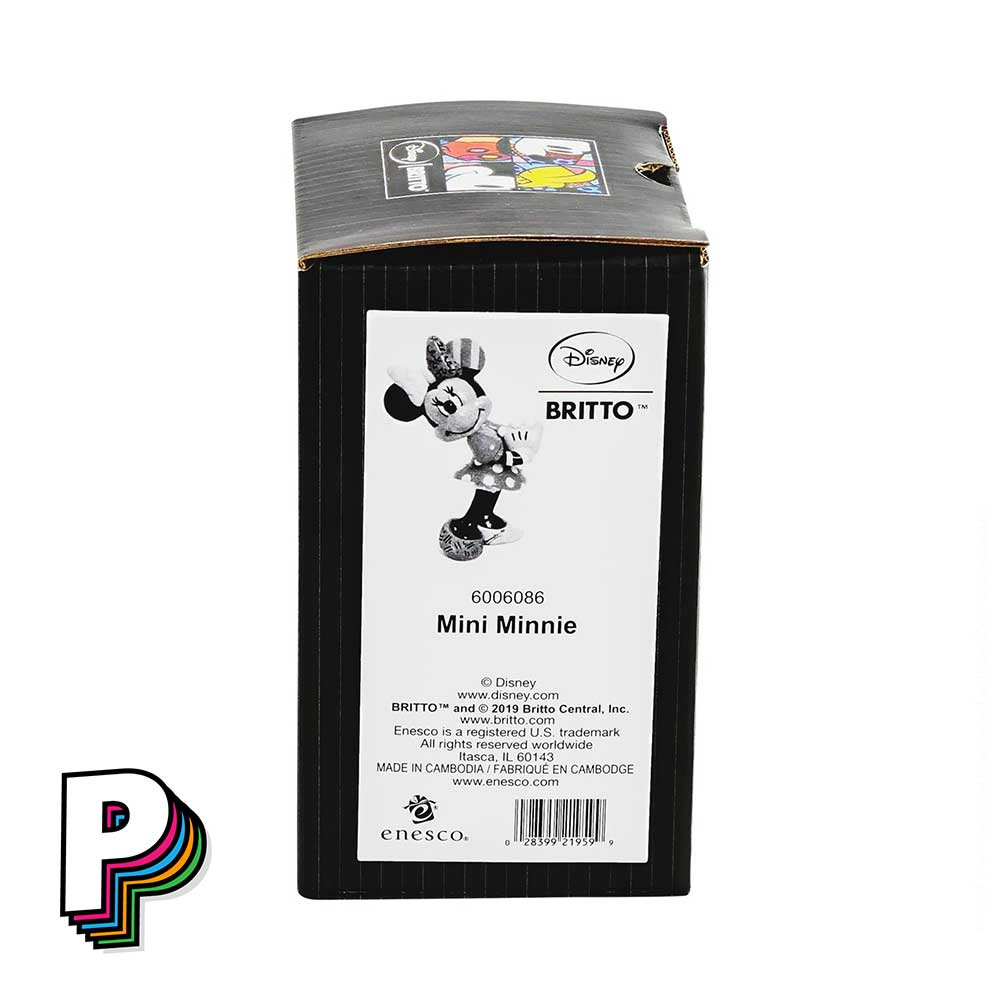Mini Figurine Souris Minnie Mouse Disney by Britto détails de la boite 