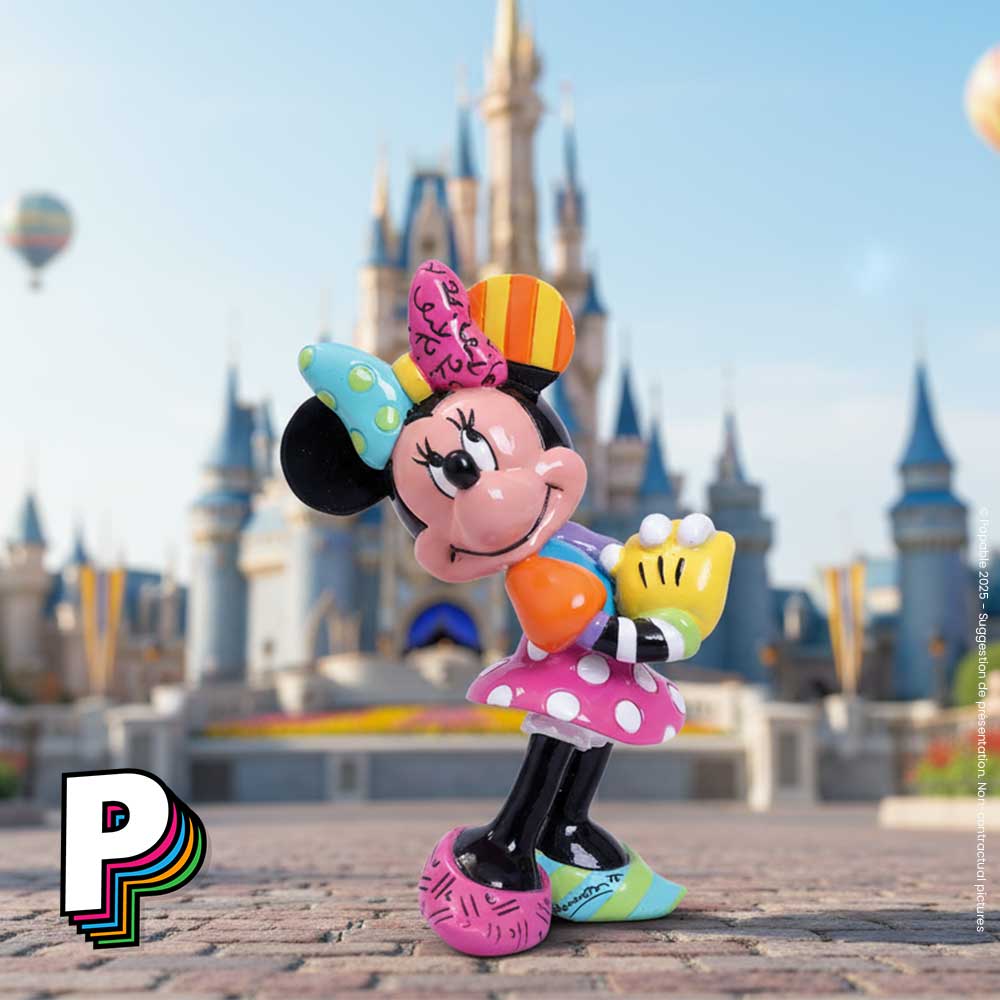 Mini Figurine Souris Minnie Mouse Disney by Britto univers disney