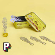 Pics apéritif conserverie en forme de sardine original