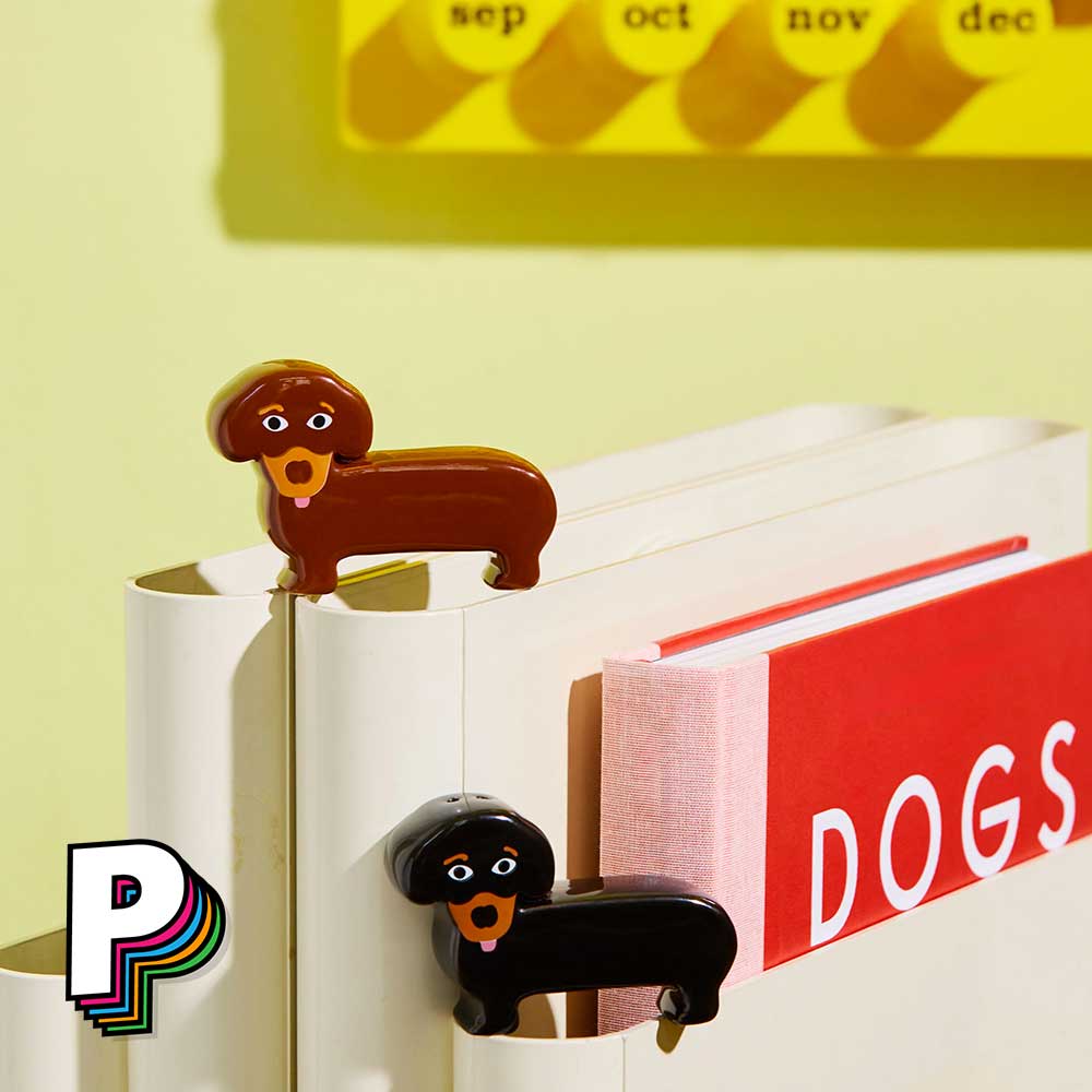 Sel & Poivre Teckel en céramique par Thomas Gravereau X Fluid Market