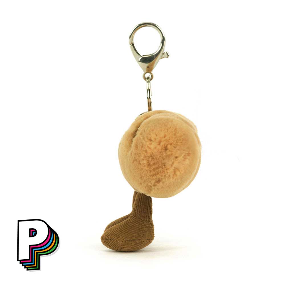 Porte-clé peluche baguette Amuseables de Jellycat de côté