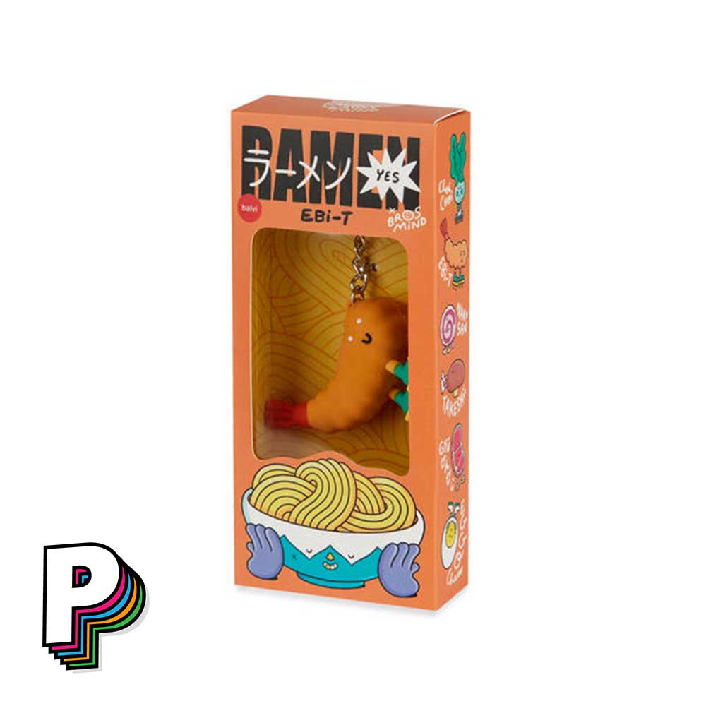 Packaging Porte-clés Crevette Ebi-T Kawaii Ramen