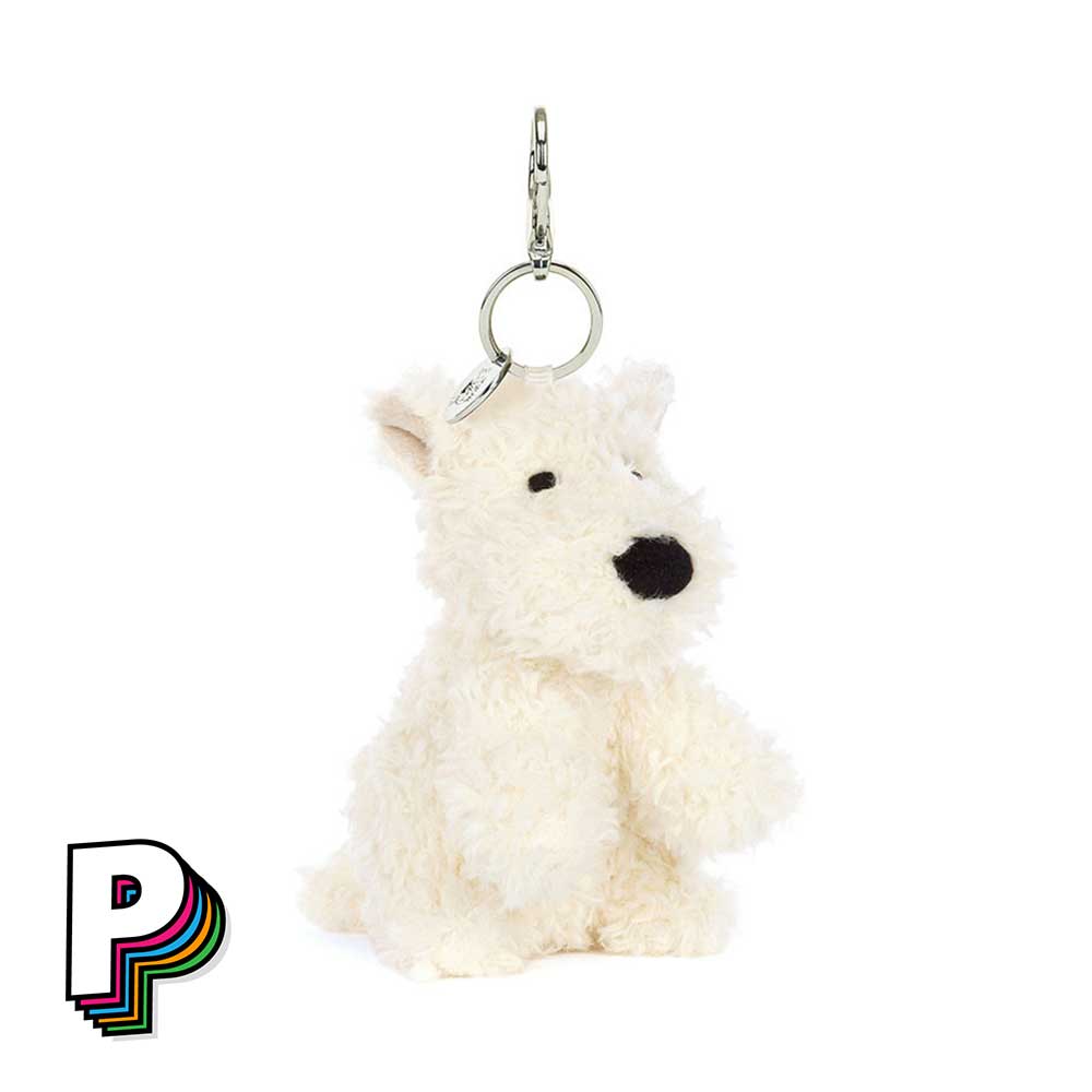 Munro Scottie Dog Bag Charm MUN4BC Jellycat